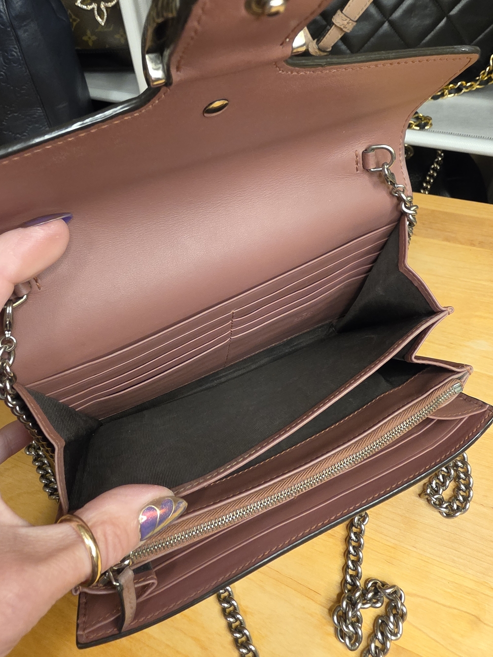 Gucci Dionysus Blooms Supreme 3 Way Chain Purse EUC - Picture 12 of 16